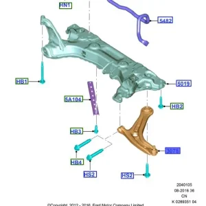 Oferta Wahacz przedni lewy fiesta 1319 FORD