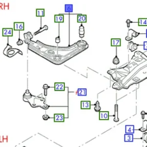 Wahacz przedni prawy fiesta 19891996 FORD - wyprzedaż Promocja