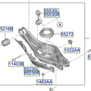 Wahacz tylny dolny lewy Kia Sportage 21-25 Kup online