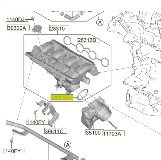 Sprawdź teraz Uszczelniacz kolektora Hyundai I30 - wyprzedaż