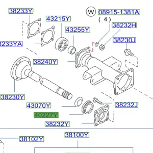 Kup online Uszczelniacz półosi nissan - wyprzedaż