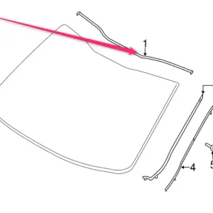 Wyprzedaż Uszczelka szyby czolowej KIA