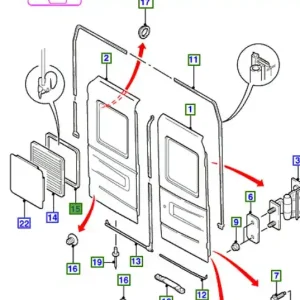 Uszczelka szyby drzwi fiesta 19892002 FORD Zamów teraz