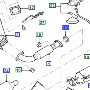 Uszczelka układu wydechowego Ford Mondeo MK3 - wyprzedaż Oferta limitowana