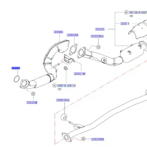 Sprawdź teraz Uszczelka układu wydechowego nissan - wyprzedaż