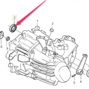 Popularny Uszczelniacz półosi Volvo