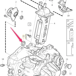 Uszczelniacz prawej półosi Volvo Oferta limitowana