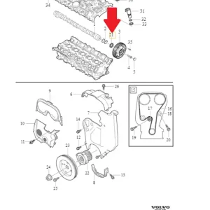 Cena promocyjna Uszczelniacz wałka rozrządu Volvo