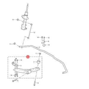 Najlepsza cena Wahacz lewy mg zs I clasic