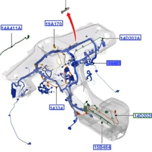 Darmowy zwrot Wiązka główna przewodów smax FORD - wyprzedaż