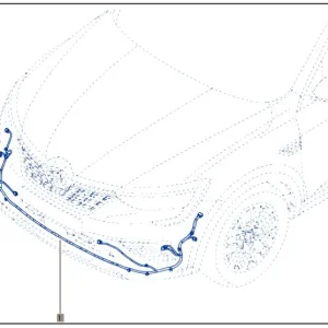 Wiązka przewodów przednich czujników parkowania RENAULT ARKANA przód OE Tani