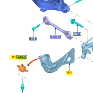 Wahacz zawieszenia lewy tył focus 2018FORD - wyprzedaż Wyjątkowa oferta