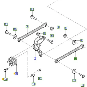 Nowy Wahacz zawieszenia tylnego mondeo MK3