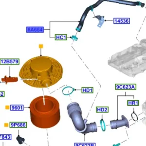 Wąż filtra powietrza Ford Ranger TKE 2011 - wyprzedaż Obniżka ceny