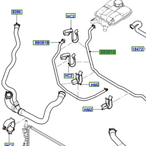 Wąż zbiorniczka wyrównawczego Ford Focus cmax Darmowy zwrot