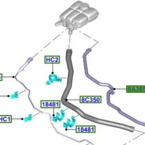 Tylko do końca tygodnia Wąż zbiorniczka wyrównawczego Ford Transit Connect 2013 - wyprzedaż