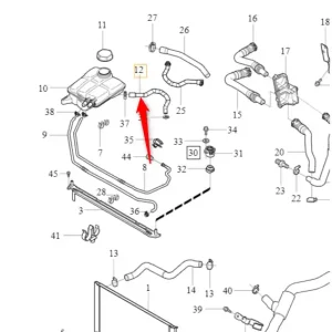Ekspresowa dostawa Wąż zbiorniczka wyrównawczego S40 C70 C30 V50 5CYL Volvo