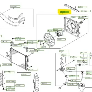 Obniżka ceny Wentylator chłodnicy Hyundai I10 OE