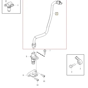 Wiązka czujnika spalania stukowego Volvo V90 XC60 Kup teraz