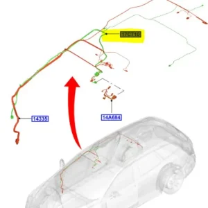 Wiązka przewód otwierania szyberdachu Ford Mondeo MK5 - wyprzedaż Wybór klientów