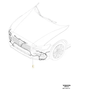 Wiązka splot przewodów zderzak przód Kup online