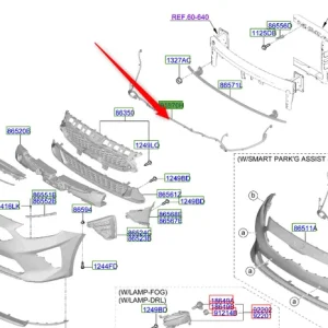 Wiązka zderzaka przedniego 2020 Nowość