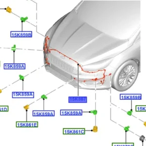 Wybór klientów Wiązka zderzaka przedniego Ford Focus MK3