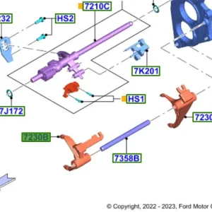 Widełki biegu 3 i 4 mustang 2014 Promocja
