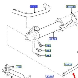 Kup teraz Wąż przewód EGR Ford Transit 2000 2016 - wyprzedaż