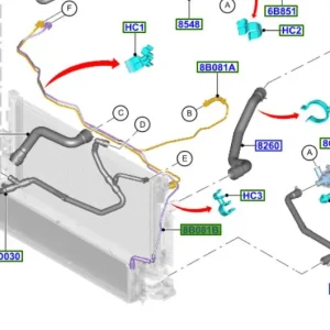 Wąż rurka nadmiaru płynu chłodniczego focus MK3 kuga Dodaj do koszyka