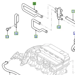 Wąż rurka nagrzewnicy transit 20002006 Najlepsza cena
