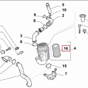 Wkład filtrujący Fiat Ducato - wyprzedaż Wysoka jakość