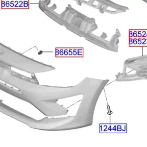 Oferta limitowana Wlot powietrza KIA Rio / Stonic (2020-2025) - wyprzedaż