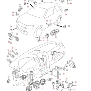 Zniżka Włącznik drzwiowy Suzuki Grand Vitara - wyprzedaż