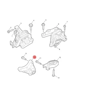 Tylko dziś Wspornik łapa MG3 2024-hybryda