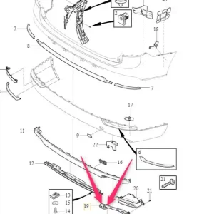 Promocja Wspornik mocowanie wydechu XC90 Volvo