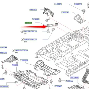 Wspornik belki tylnej 20062008 Zniżka