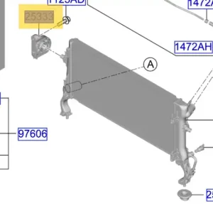 Dodaj do koszyka Wspornik chłodnicy górnej KIA