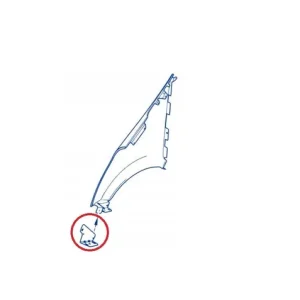 Darmowa dostawa Wspornik dolny błotnika prawego mocowanie 3 PH3 2019> oe