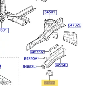 Wspornik podłużnicy przód lewy KIA Rio (2016-2025) Kup online