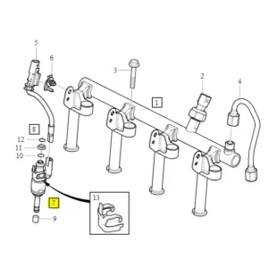 Wtryskiwacz paliwa V60 S60 S90 V90 V90CC Nowość