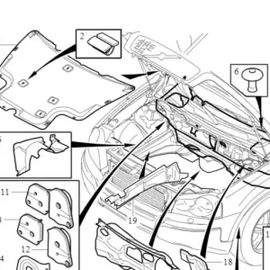 Obniżka ceny Wygłuszenie maski pokrywy silnika