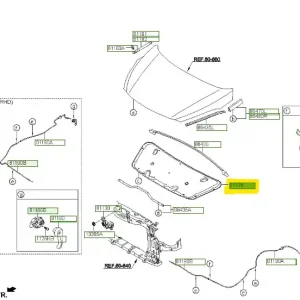 Wygłuszenie maski silnika Hyundai I40 - wyprzedaż Bezpieczne zakupy