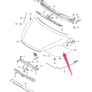 Wygłuszenie pokrywy silnika Suzuki Niska cena