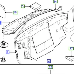 Nowy Wygłuszenie pokrywy silnika transit 20002006 FORD - wyprzedaż