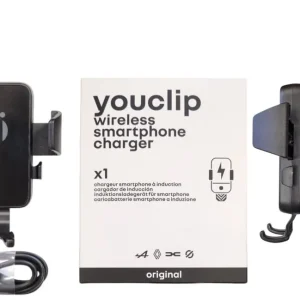 YOUCLIP uchwyt z ładowarką indukcyjną QI DACIA DUSTER III 3 SPRING OE Tylko dziś