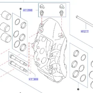 Zacisk hamulca przedni prawy Bezpieczna płatność