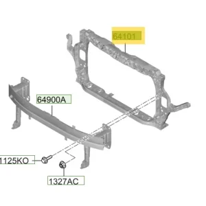 Tani Wzmocnienie czołowe Hyundai I20 / Bayon (2024)