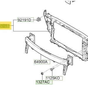 Nowy Wzmocnienie czołowe Hyundai I30