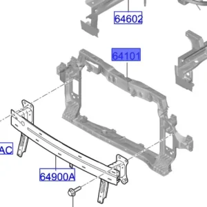 Wzmocnienie czołowe pas przedni Kia Picanto 2024 Dodaj do koszyka